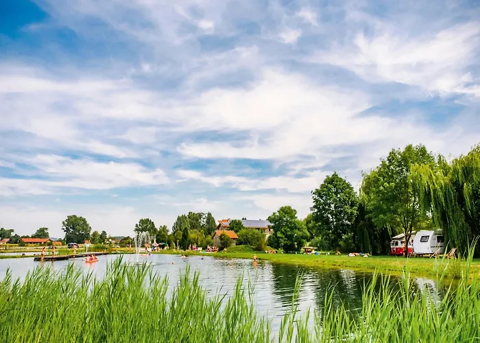 Mobilehome Auf Dem Vital Camp Bayerbach