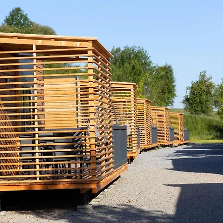 Gemuetliches Mobilehome Im Vital Camp Bayerbach 別荘 *